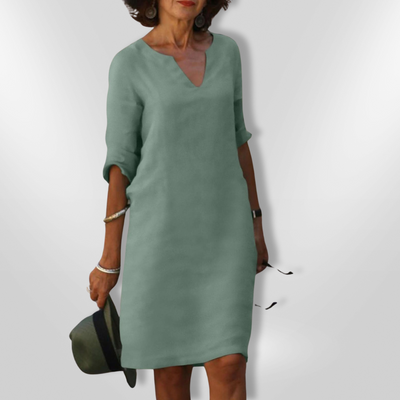 NOELLE | V-Neck Dress