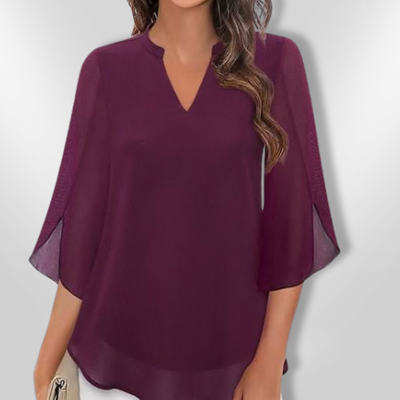 CELESTE | Chique gelaagde blouse