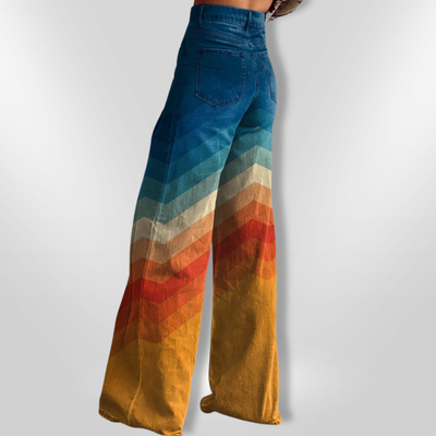 SPECTRUM | Pantalon Évasé Vintage