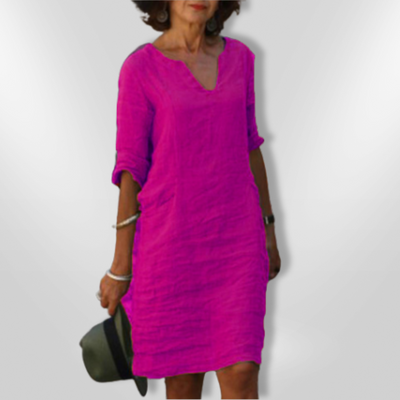 NOELLE | V-Neck Dress