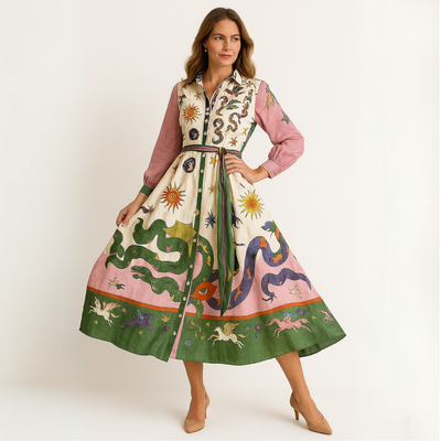 VERA | Robe Maxi Italienne