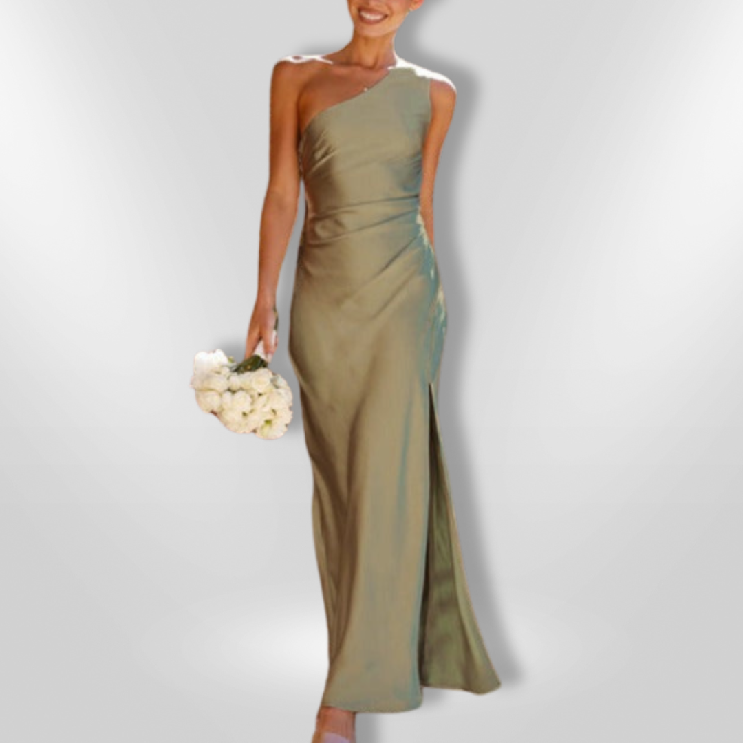 DELPHINE | asymmetrische jurk
