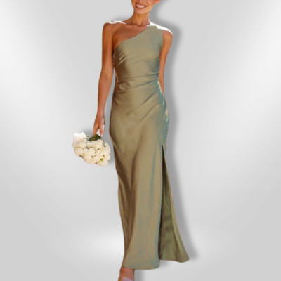 DELPHINE | asymmetrische jurk