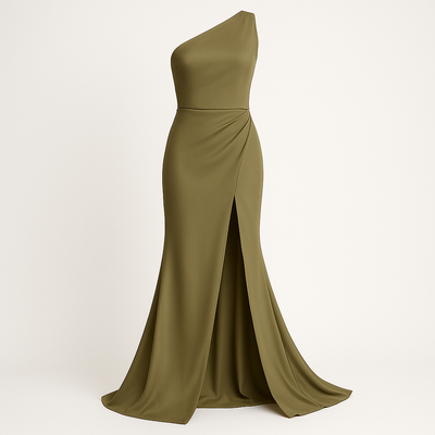 DELPHINE | asymmetrische jurk