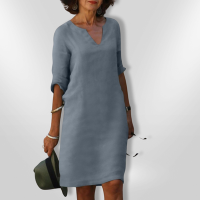 NOELLE | V-Neck Dress