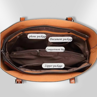 LOUISA | Leather carrier bag