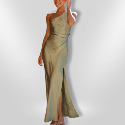 DELPHINE | asymmetrische jurk