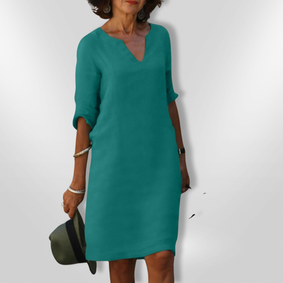 NOELLE | V-Neck Dress