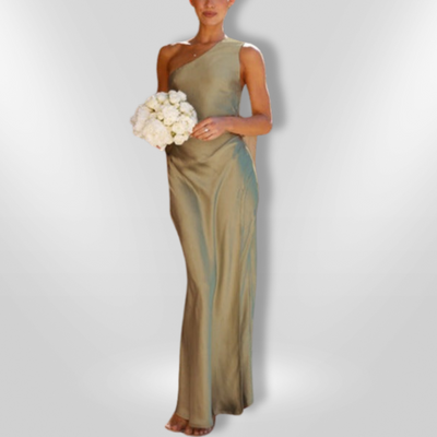 DELPHINE | asymmetrische jurk