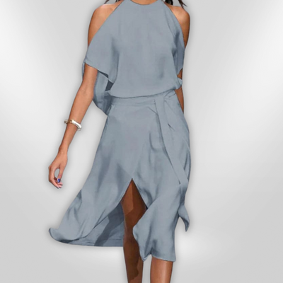 LAURA |  open-schouder jurk