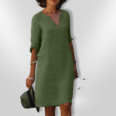 NOELLE | V-Neck Dress