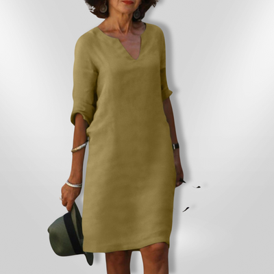 NOELLE | V-Neck Dress