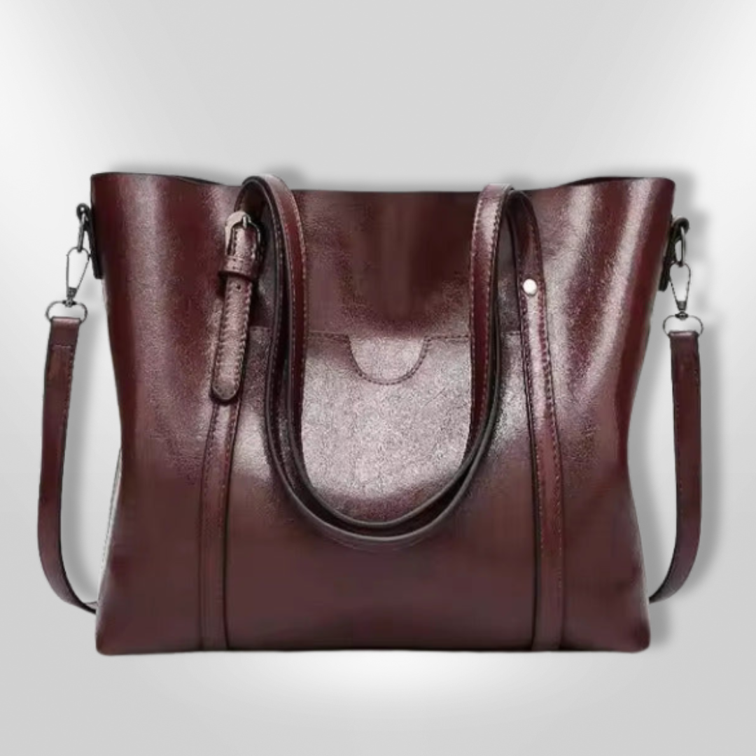 LOUISA | Leather carrier bag