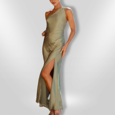 DELPHINE | asymmetrische jurk