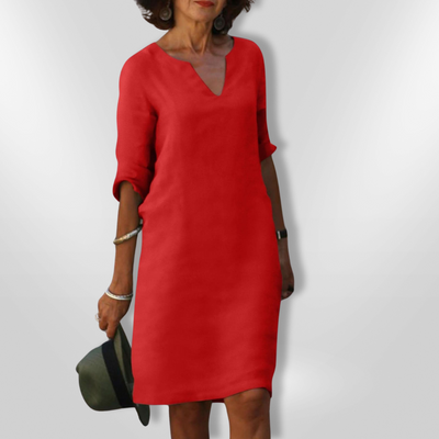 NOELLE | V-Neck Dress