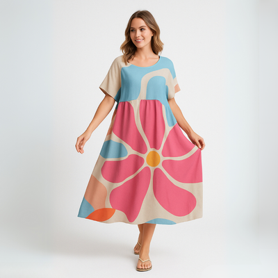 ZARA | bloemenjurk