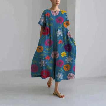 ZARA | bloemenjurk